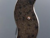 239 - BROSCHE | Emu, Edelstahl, Gold, Quarzkristall, Brillanten, Gem Art