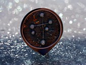 312 - BROSCHE | Southern Cruz II, ES, Gold, Brillanten, Star Art