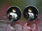 396 - EARRINGS | Mountain Jump, Edelstahl, Gold, Brillanten, Active Srt