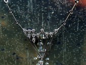 66  |  Necklace, FREI, White Gold, Diamonds, Braille Art, Diamond Art 2000