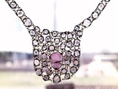 49 |  Necklace, Longing, Gold, Tourmalines, Transparent Jewellery, 1969