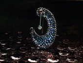 46 |  Brooch, The Night, White Gold, Opals, Diamond, Kinetic, 1970