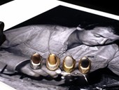 58 |  Rings, Fingers, Gold, different Agates, Golden Personality 1981