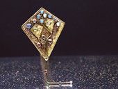 9 |  Brooch, Dream Travel, Gold, Silver, Diamonds, Emeralds, Rubies, Sapphires, Opals, 1993