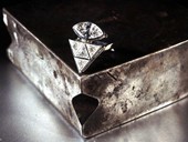 99 |  Ring, Diamond Sail, White Gold, Diamonds, Reflection, Diamond Art 1991