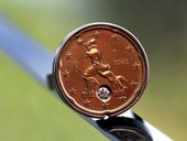 223 - RING | The Jump, Edelstahl, 20 Cent Italien, Brillant, Starlight Coin